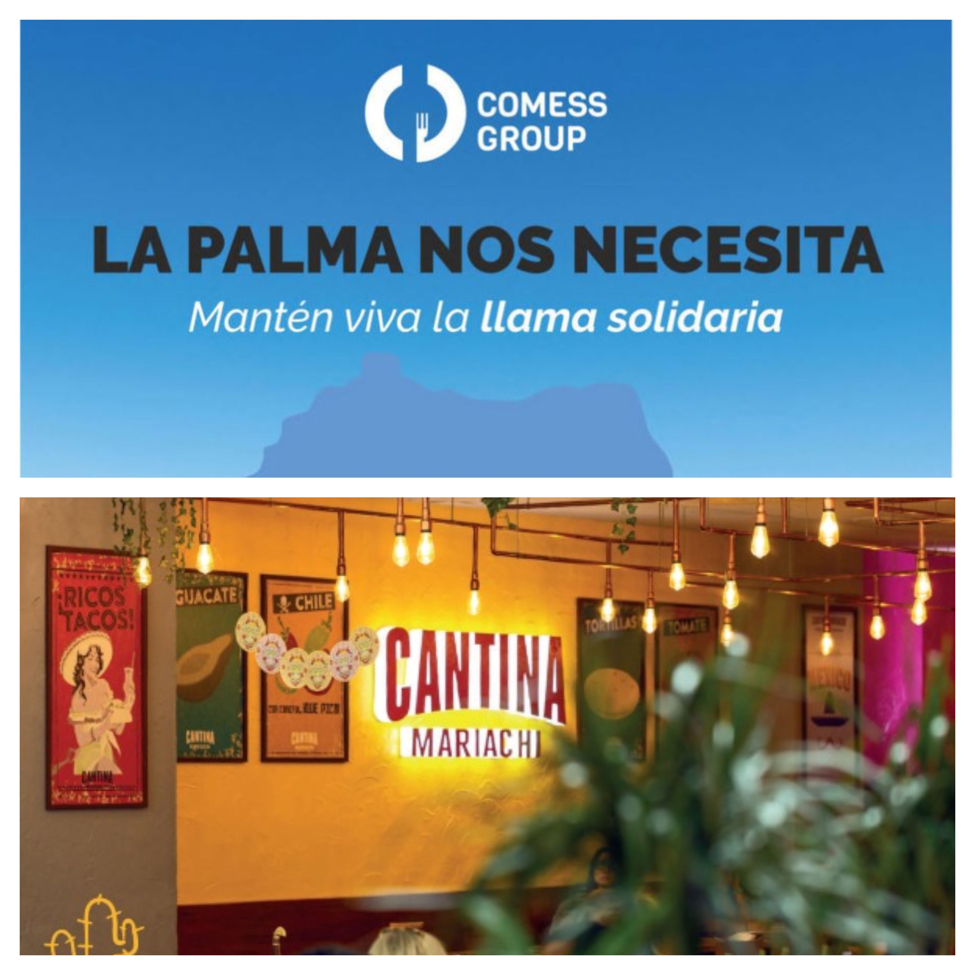 La iniciativa solidaria de Comess Group en apoyo a La Palma